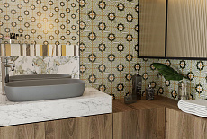 Дизайн-проект ванной комнаты от дизайнера Елены Кадыровой