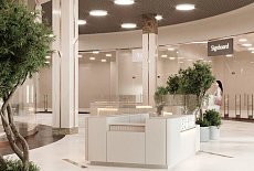 Дизайн-проект торгового центра от дизайнера Субботиной Татьяны.