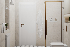 Дизайн-проект ванной комнаты от дизайнера Татьяны Зизы.