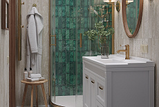 Дизайн-проект гостевого санузла от дизайнера Ульяны Верховой