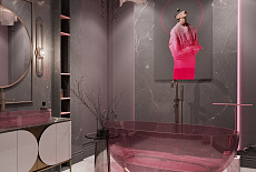 Дизайн-проект санузла от дизайнера Мискун Ирины.