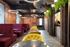 Дизайн-проект кафе восточной кухни от архитекторов Беловой Анастасии и Могильной Анны