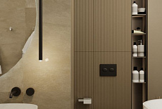 Проект ванной комнаты от Чебановой Ольги