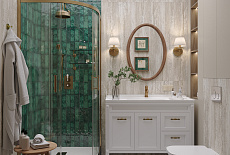 Дизайн-проект гостевого санузла от дизайнера Ульяны Верховой