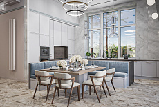 Дизайн-проект гостиной от дизайнера Бобяшкиной Елены