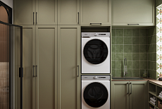 Дизайн-проект постирочной от дизайнера Оксаны Костиной