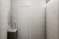 Дизайн-проект санузла от дизайнера Татьяны Зизы