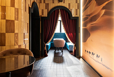 Дизайн-проект кафе восточной кухни от архитекторов Беловой Анастасии и Могильной Анны