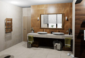Дизайн-проект ванной комнаты от Кузьмичевой Анны