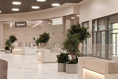 Дизайн-проект торгового центра от дизайнера Субботиной Татьяны.