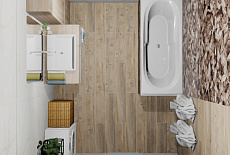 Проект ванной комнаты от дизайнера-консультанта Кузьмичевой Анны