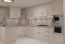 Проект 1 этажа загородного дома от Юлии Потанцевой