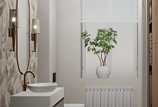 Дизайн-проект ванной комнаты Татьяны Зизы