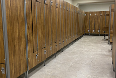 Дизайн-проект раздевалки в фитнес клубе от дизайнера Лиды Анищенко