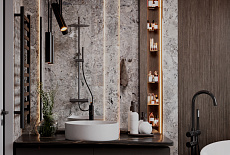 Дизайн-проект санузла от дизайнера Елены Кокшаровой