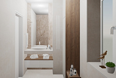 Дизайн - проект ванной комнаты от Зизы Татьяны