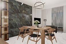 Дизайн-проект кухни-гостиной от Татьяны Зизы