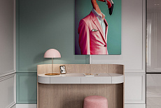 Дизайн-проект спальни и ванной комнаты от дизайнера Мискун Ирина