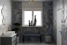 Дизайн-проект ванной комнаты от Понтелеевой Ольги