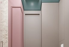 Дизайн-проект санузла в однокомнатной квартире от дизайнера Екатерины Ефремовой