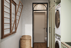 Дизайн-проект постирочной от дизайнера Оксаны Костиной