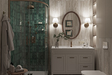 Дизайн-проект гостевого санузла от дизайнера Ульяны Верховой