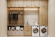 Дизайн-проект ванной комнаты от Гурьевой Елены.