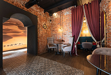 Дизайн-проект кафе восточной кухни от архитекторов Беловой Анастасии и Могильной Анны