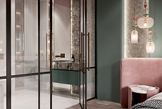 Дизайн-проект спальни и ванной комнаты от дизайнера Мискун Ирина