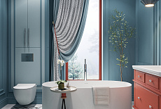 Дизайн-проект ванной комнаты от дизайнера Мискун Ирины