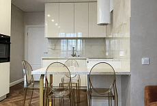 Дизайн-проект кухни-гостиной от дизайнера Семка Мария