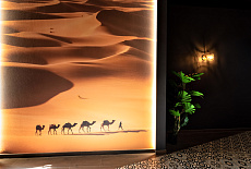 Дизайн-проект кафе восточной кухни от архитекторов Беловой Анастасии и Могильной Анны