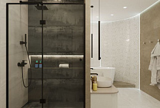 Проект ванной комнаты от Чебановой Ольги