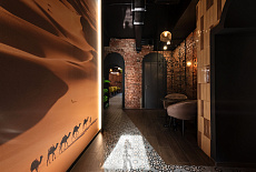 Дизайн-проект кафе восточной кухни от архитекторов Беловой Анастасии и Могильной Анны