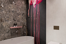 Дизайн-проект спальни и ванной комнаты от дизайнера Мискун Ирина