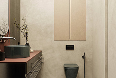 Дизайн-проект санузла от дизайнера Алии Ахметьяновой 