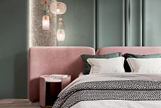 Дизайн-проект спальни и ванной комнаты от дизайнера Мискун Ирина