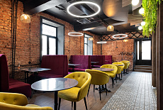 Дизайн-проект кафе восточной кухни от архитекторов Беловой Анастасии и Могильной Анны