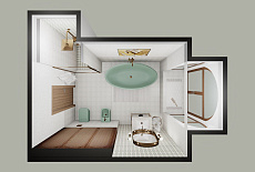 Проект санузла от Зизы Татьяны