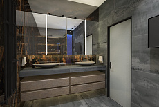 Дизайн-проект ванной комнаты от Саворенко Елены