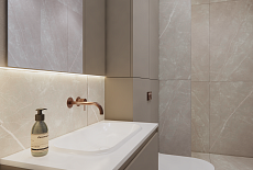 Дизайн-проект душевой от дизайнера Ксении Лежениной