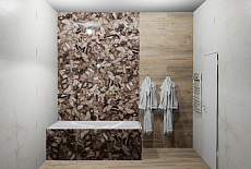 Проект ванной комнаты от дизайнера-консультанта Кузьмичевой Анны