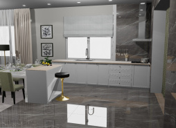 Дизайн-проект кухни от Кузьмичевой Анны