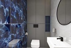 Проект санузла с постирочной от Саворенко Елены