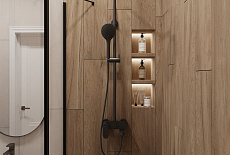 Дизайн-проект ванной комнаты от Сафаровой Татьяны