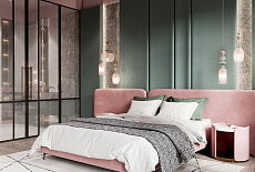 Дизайн-проект спальни и ванной комнаты от дизайнера Мискун Ирина