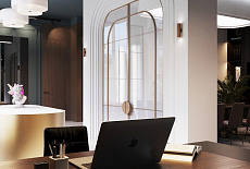 Проект дизайн современный салон по продаже межкомнатный и входных дверей от дизайнера Сергея Шулик