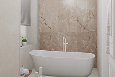 Дизайн - проект ванной комнаты от Зизы Татьяны