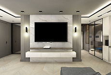 Дизайн-проект кухни-гостиной от Саворенко Елены