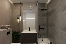 Проект ванной комнаты от Игнатовой Наталии